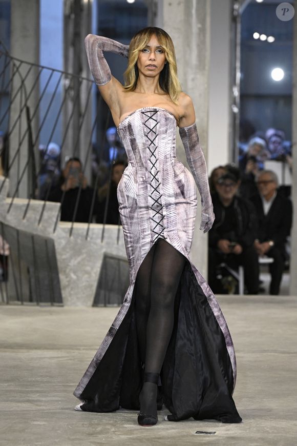 Sonia Rolland - Défilé Winsanto Collection Prêt-à-Porter Automne/Hiver 2026-2027 lors de la Fashion Week de Paris, le 3 mars 2026.