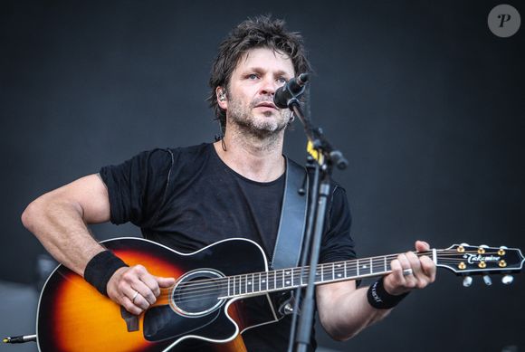 Bertrand Cantat se produit au festival de Dour en Belgique le 17 juillet 2014. Photo by AV Press/ABACAPRESS.COM