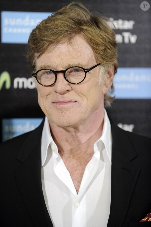 Robert Redford pose lors d'un photocall pour la chaine "Sundance Channel" a Madrid, le 26 novembre 2012.
Crédit : GTRES / BESTIMAGE