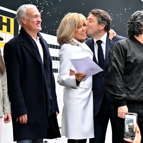 Clôture de l'opération de collecte de fonds "Pièces Jaunes", destinée à améliorer la vie des enfants hospitalisés, au Jardin Albert 1er, à Nice, France, le 7 février  2025© Bruno Bebert/Bestimage