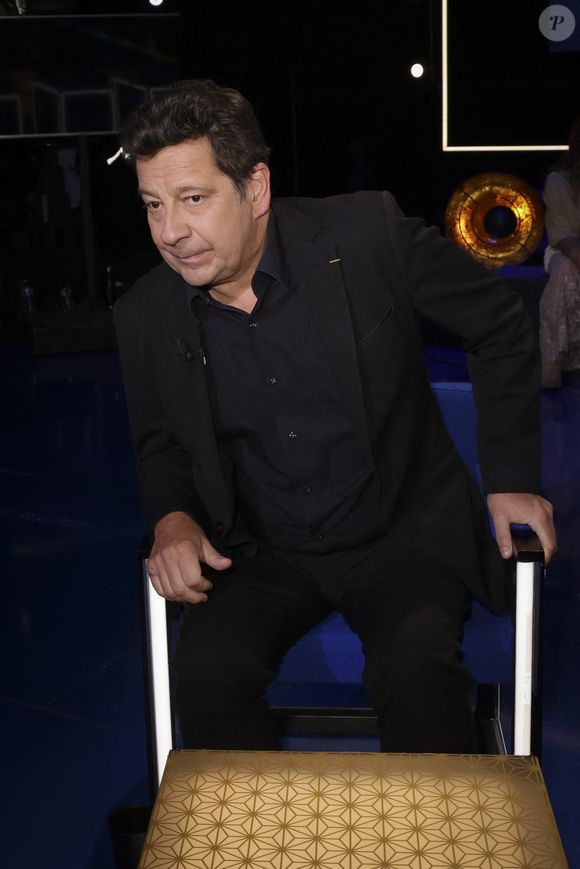 Exclusif - Laurent Gerra, lors de l'enregistrement de l'émission "La Boîte à secrets", présentée par F.Bollaert et diffusée le 10 octobre 2025 sur France 3, dans les studios du Lendit à Saint-Denis, Seine Saint-Denis, France, le 22 septembre 2025. © Jack Tribeca/Bestimage