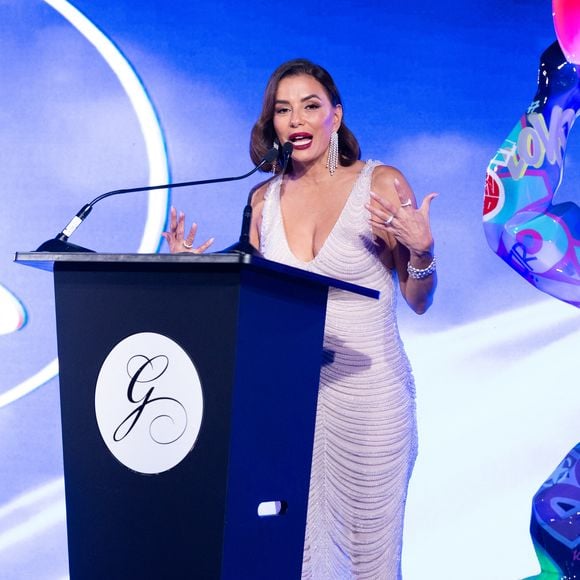 Exclusif - Eva Longoria - Global Gift Gala Paris à l'hôtel Four Seasons George V à Paris le 8 novembre 2025. © Cyril Moreau/Bestimage
