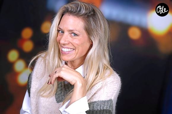 Exclusif - Aurore Delplace pose lors de l'enregistrement de l'émission "Chez Jordan de Luxe" à Paris le 18 décembre 2024.