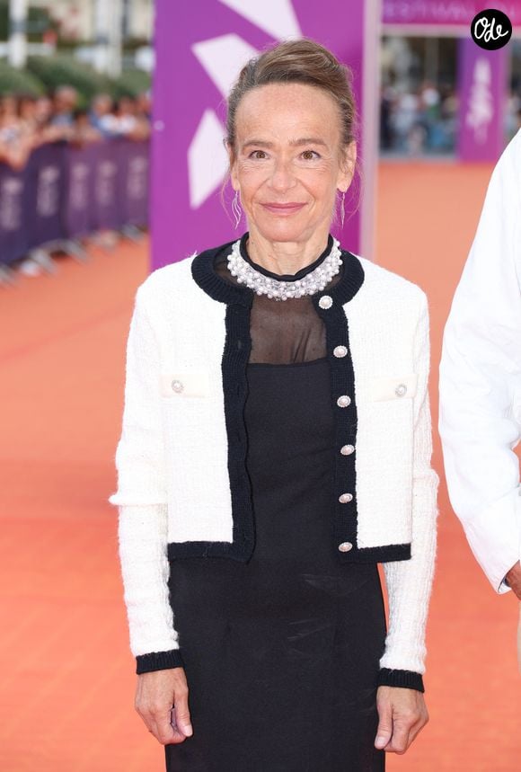 Dominique Frot - Arrivées à la projection de "May December" lors de la 49ème édition du festival du film américain de Deauville le 8 septembre 2023.

© Denis Guignebourg / Bestimage