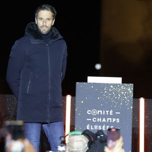 Tony Estanguet - Lancement des Illuminations de Noël des Champs-Elysées à Paris le 24 novembre 2024. © Coadic Guirec/Bestimage