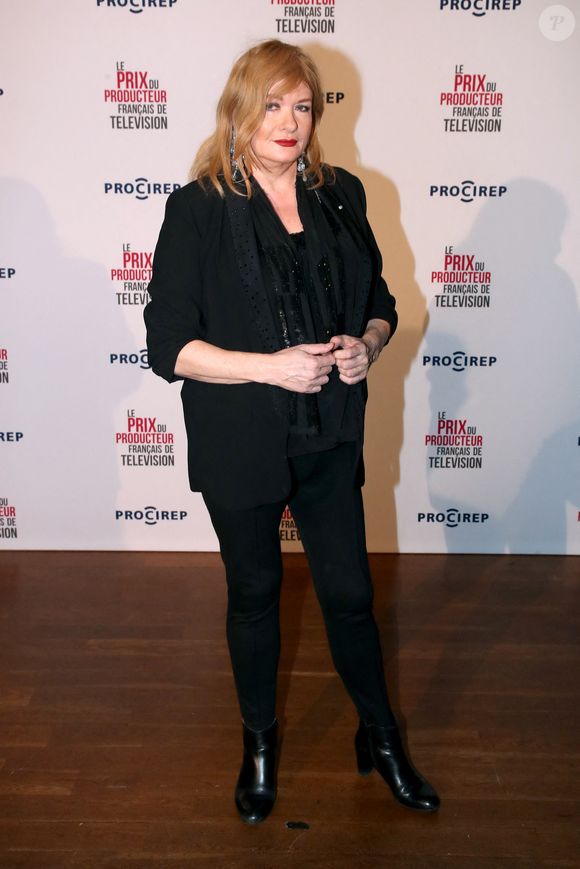 Catherine Jacob - 29ème édition du prix du producteur français de télévision 2023 à Paris le 11 Décembre 2023. © Bertrand Rindoff / Bestimage