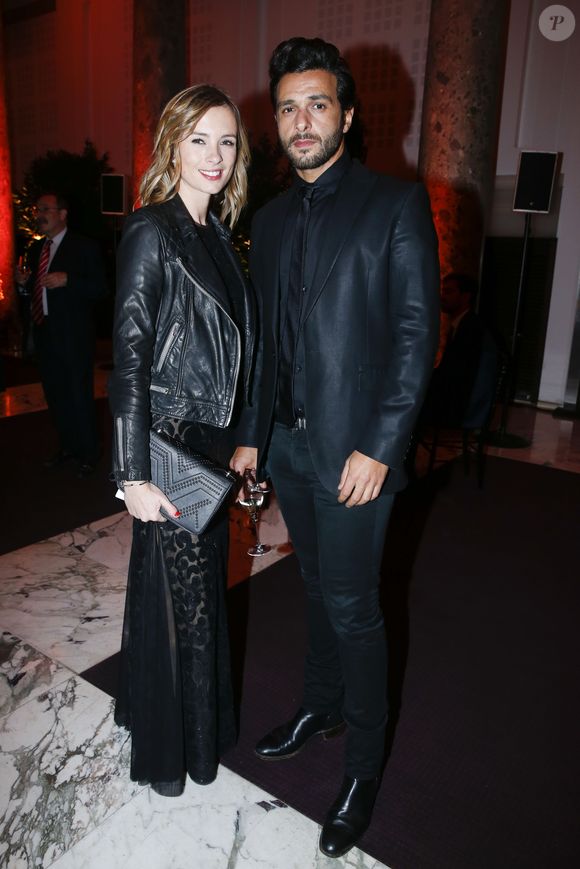 Maxim Nucci (Yodelice) et sa compagne Isabelle Ithurburu - Dîner de gala du 70ème anniversaire des amis de CARE à l"espace Cambon à Paris, France, le 21 novembre 2016. © Olivier Borde/Bestimage