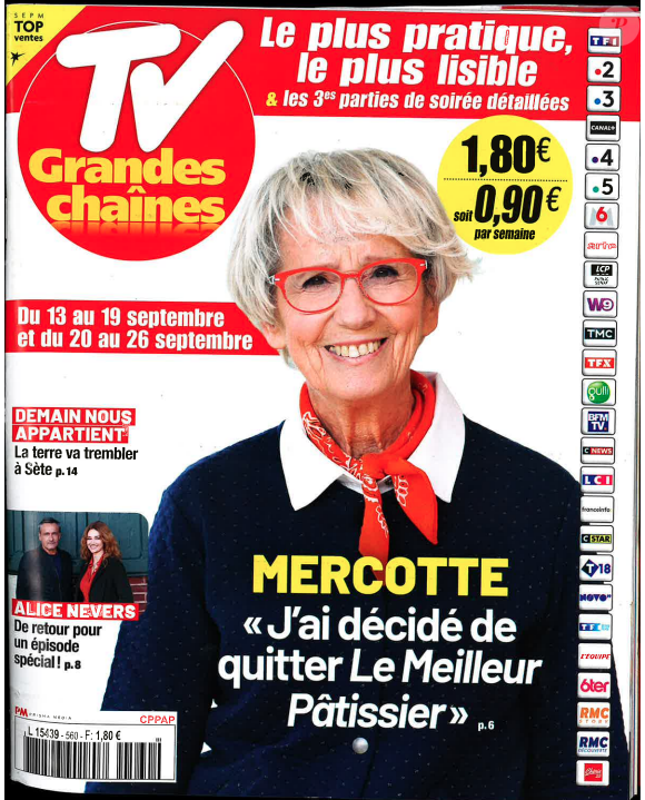 TV Grandes Chaînes, septembre 2025