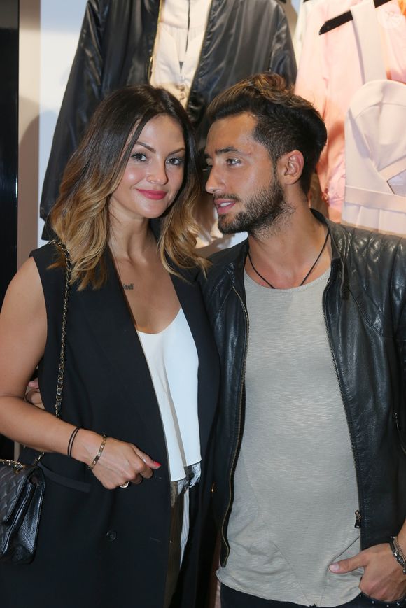 Exclusif - Julia Flabat et son petit ami Eddy (Friends Trip) - Inauguration de la boutique "Les Soeurs K" à Paris, le 26 mai 2016. © CVS/Bestimage