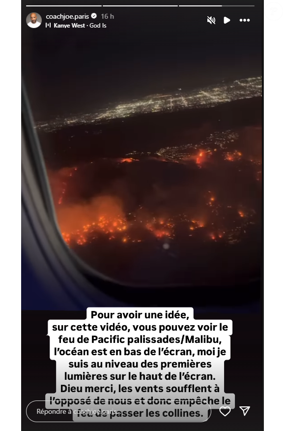 Heureusement, sa famille et lui vont bien 
Coach Joe donne de ses nouvelles sur Instagram après les incendies de Los Angeles,