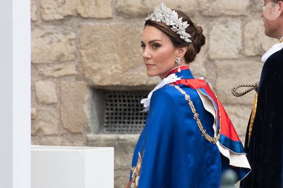 Catherine (Kate) Middleton, princesse de Galles - Les invités arrivent à la cérémonie de couronnement du roi d'Angleterre à l'abbaye de Westminster de Londres, Royaume Uni, le 6 mai 2023. Crédit photo : Avalon/Panoramic/Bestimage