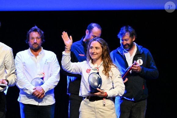 Violette DORANGE lors de la Soirée de clôture du Vendée Globe 2025 le 10 mai 2025 aux Sables-d'Olonne, France. Photo par Emma Da Silva/Icon Sport/ABACAPRESS.COM