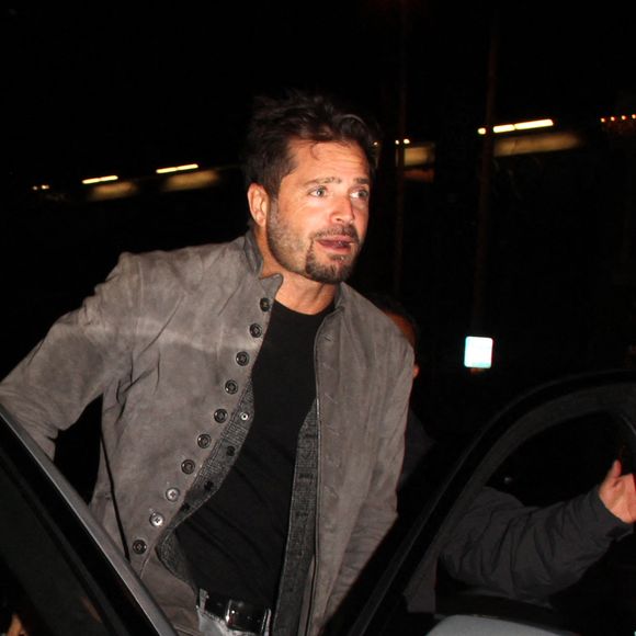 Brooke Burke est tout sourire après un dîner avec David Charvet et des amis au restaurant Madeo à West Hollywood, Los Angeles, CA, USA le 16 décembre 2015. Photo by GSI/ABACAPRESS.COM
