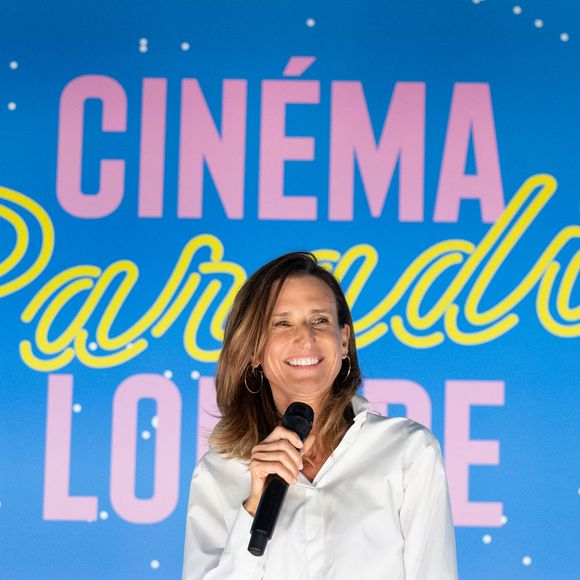 Camille Cottin lors du 5ème Festival Cinéma Paradiso Louvre dans la Cour Carrée du Louvre à Paris, France, le 4 juillet 2025. Jeremy Melloul/Bestimage