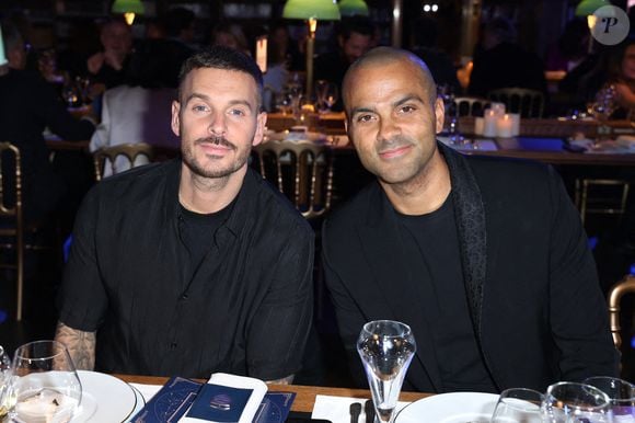 M. Pokora et Tony Parker assistent au photocall " Make a Wish Gala " à Paris, France, le 25 novembre 2024 à Paris, France. Photo Jerome Dominé/ABACAPRESS.COM