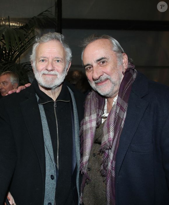 Francis Huster et Antoine Duléry lors de la Générale de la Pièce "En thérapie", au Théâtre Antoine à Paris, France, le 21 Janvier 2026.

Photo par Bertrand Rindoff / Bestimage