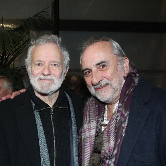 Francis Huster et Antoine Duléry lors de la Générale de la Pièce "En thérapie", au Théâtre Antoine à Paris, France, le 21 Janvier 2026.

Photo par Bertrand Rindoff / Bestimage