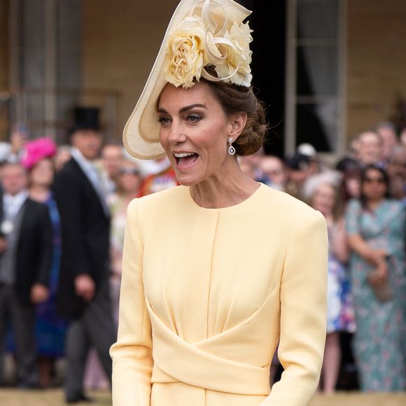Le Prince et la Princesse de Galles assistent à une Royal Garden Party à Buckingham Palace, Londres, Royaume-Uni, le 20 mai 2025. © Aaron Chown/WPA-Pool