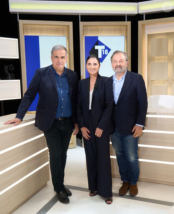 Denis Olivennes, Christopher Baldelli
Arrivée de T18 sur la TNT, Laurent Ruquier @Xavier Imbert