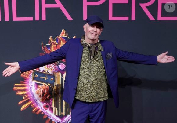 Le réalisateur Jacques Audiard au photocall de la première du film Emilia Perez à Mexico le 15 janvier 2025. ©Agence / Bestimage