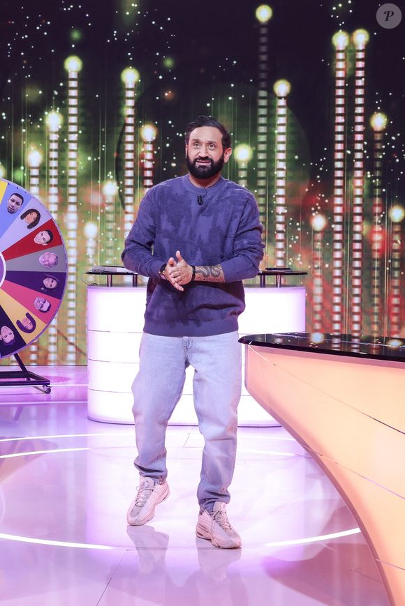 Cyril Hanouna, sur le plateau de  TBT9 présenté par C.Hanouna, et diffusé en direct sur W9, Paris, France, le 16 octobre 2025. © Jack Tribeca / Bestimage
