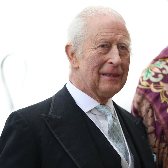 Le roi Charles III et la reine Camilla lors de l'office royal du bordeaux à la cathédrale de Durham, à Durham, au Royaume-Uni, le jeudi 17 avril 2025. Photo par Ryan Jenkinson/Parsons MediaABACAPRESS.COM