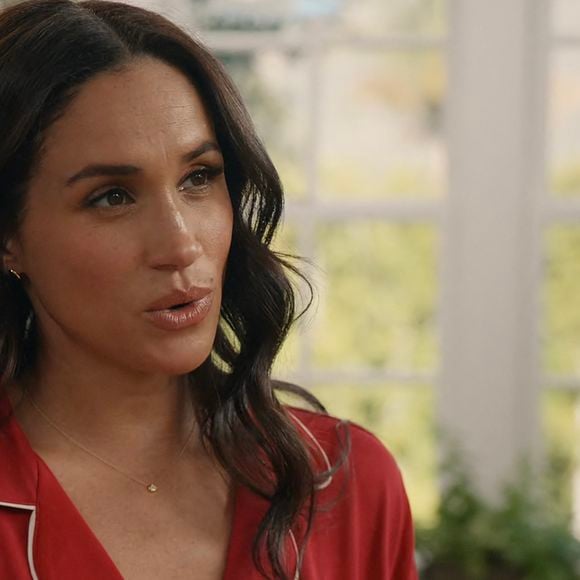 Meghan Markle accueille celles qu'elle appelle deux de ses amies les plus proches dans son émission Netflix, With Love, Meghan : Holiday Celebration - pour une soirée en pyjama. Photo par JLPPA / Bestimage