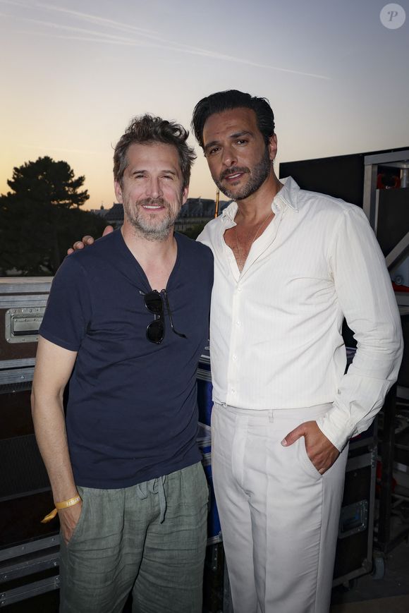 Exclusif - Guillaume Canet, Yodelice ( Maxim Nucci) - Backstage de la soirée du "Grand Concert de la fête de la musique" au Jardin des Tuileries, autour de la vasque olympique, retransmis en direct sur France 2 à Paris le 21 juin 2025.
© Marc Ausset-Lacroix - Jack Tribeca - Christophe Clovis / Bestimage No Web - Belgique et Suisse