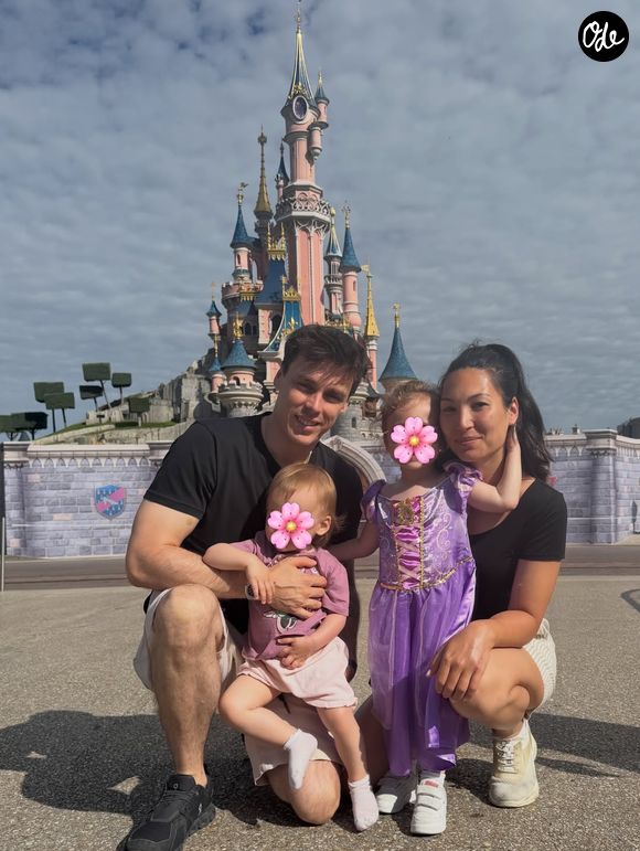 Victoire et Constance ont découvert l’univers de La Reine des neiges à Disneyland Paris.

Marie et Louis Ducruet ont profité d'une escapade en famille. Capture d'écran Instagram