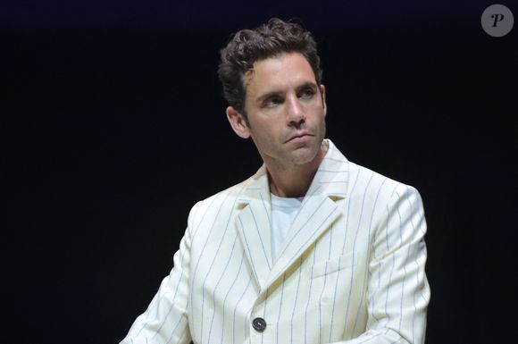 Mika sur le plateau de l'émission "Il tempo delle donne" à Milan. Le 16 septembre 2021. Photo par SGP / BESTIMAGE