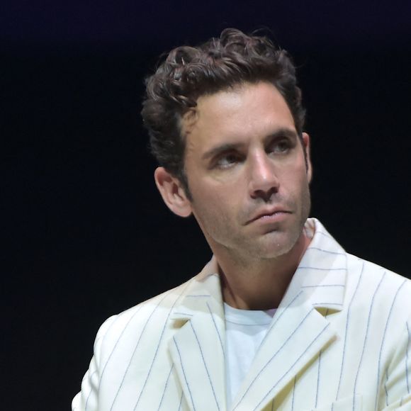 Mika sur le plateau de l'émission "Il tempo delle donne" à Milan. Le 16 septembre 2021. Photo par SGP / BESTIMAGE