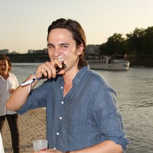 Alain-Fabien Delon - 7ème édition du Trophée de la Pétanque Gastronomique au Paris Yacht Marina à Paris le 27 juin 2019. © Christophe Aubert via Bestimage