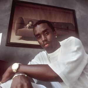 Le chanteur de hip hop américain Sean P. Diddy Combs à New York le 21 juin 1996. Photo par Atsuko Tanaka/LFI/ABACA.