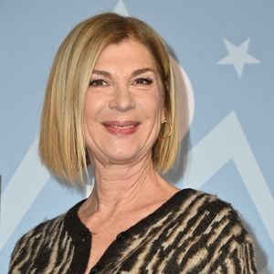 Michele Laroque posant pour une séance photo lors du 29e Festival du film d'humour de l'Alpe d'Huez, en France, le 20 janvier 2026. Photo de Mireille Ampilhac/ABACAPRESS.COM
