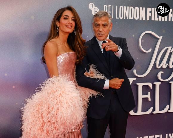 Amal Clooney and George Clooney attending the 69th BFI London Film Festival: Jay Kelly Headline Gala at the Royal Festival Hall in Waterloo, London, United Kingdom, on 10 October 2025.
GOFF  / BESTIMAGE