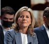 La journaliste a ensuite été remplacée par Audrey Crespo-Mara

La journaliste française Claire Chazal se prépare à interviewer le candidat du parti Europe Ecologie Les Verts à l'élection présidentielle française de 2022 pour l'émission politique Elysee 2022 à Saint-Denis près de Paris, le 17 février 2022. Photo par Raphael Lafargue/ABACAPRESS.COM