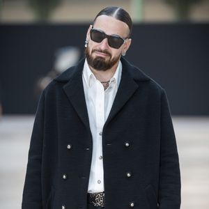 SCH au photocall du défilé Chanel Mode Féminine Prêt-À-Porter Automne/Hiver 2025-2026 lors de la Fashion Week de Paris (PFW) au Grand Palais, à Paris, France, le 11 mars 2025. © Olivier Borde/Bestimage