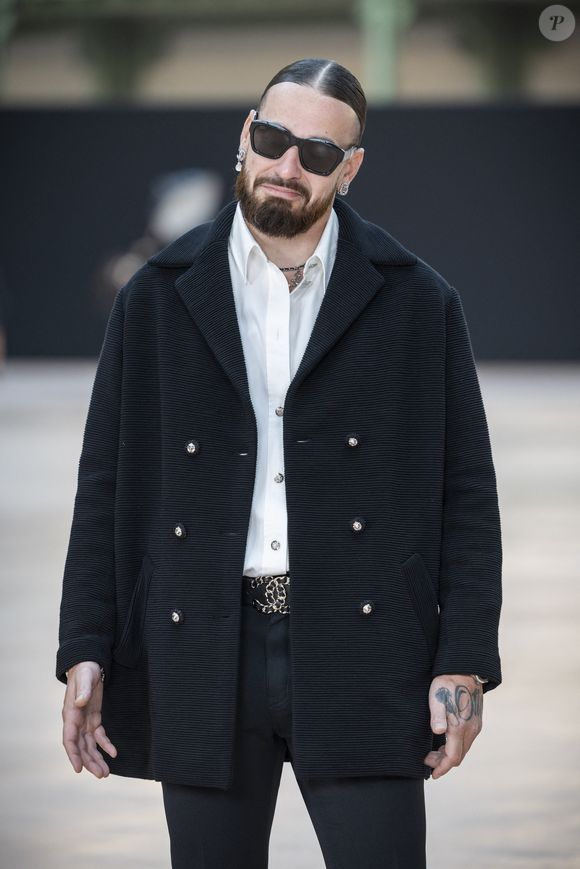 SCH au photocall du défilé Chanel Mode Féminine Prêt-À-Porter Automne/Hiver 2025-2026 lors de la Fashion Week de Paris (PFW) au Grand Palais, à Paris, France, le 11 mars 2025. © Olivier Borde/Bestimage