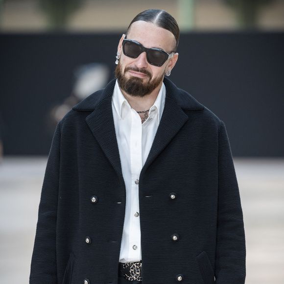 SCH au photocall du défilé Chanel Mode Féminine Prêt-À-Porter Automne/Hiver 2025-2026 lors de la Fashion Week de Paris (PFW) au Grand Palais, à Paris, France, le 11 mars 2025. © Olivier Borde/Bestimage