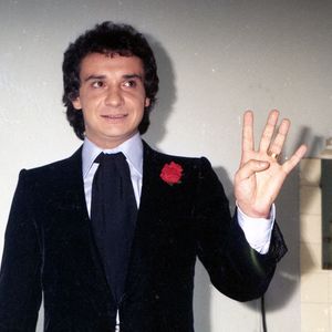 Exclusif - Michel Sardou après sa prestation. (photo non datée) Photo by APS-Medias/ABACAPRESS.COM