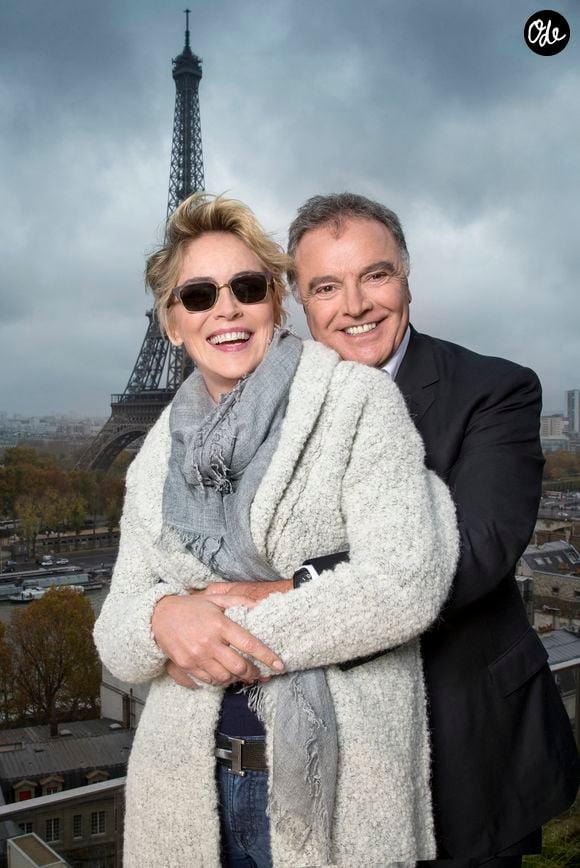 Exclusif - Rendez-vous avec Sharon Stone et Alain Afflelou. Le 17 novembre 2014. JACOVIDES-MOREAU / BESTIMAGE