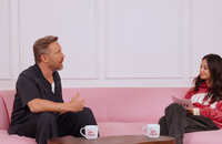 David Guetta en discussion avec Léna Situations dans "Coach"