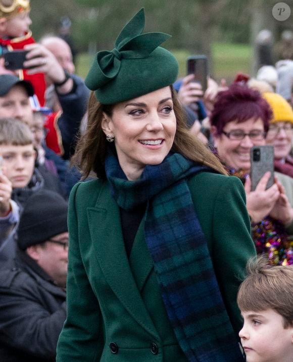 La princesse de Galles a notamment assisté à la traditionnelle messe de Noël le mercredi 25 décembre 2024

Catherine Kate Middleton, princesse de Galles