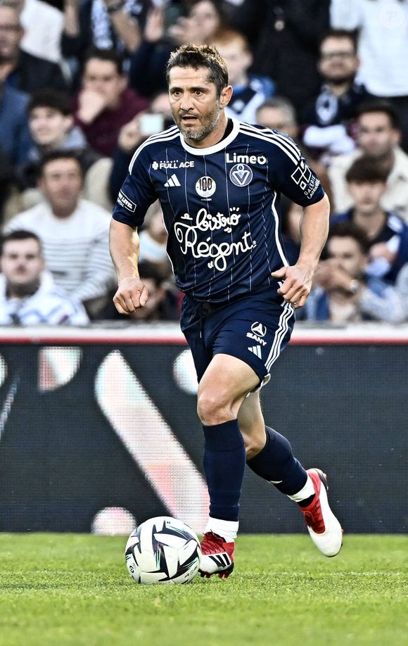 Bixente Lizarazu - A l’occasion des 100 ans du parc Lescure, Bordeaux accueille au stade Chaban-Delmas un match de gala opposant les gloires des Girondins de Bordeaux au Variétés Club de France le mardi 14 mai 2024. Thierry Breton / Panoramic / Bestimage