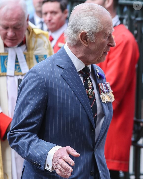 La famille royale britannique et les personnalités lors du service d'action de grâce à l'abbaye de Westminster à Londres, à l'occasion du 80ème anniversaire du jour de la Victoire en Europe (VE Day), le 8 mai 2025 @Backgrid UK/ Bestimage
