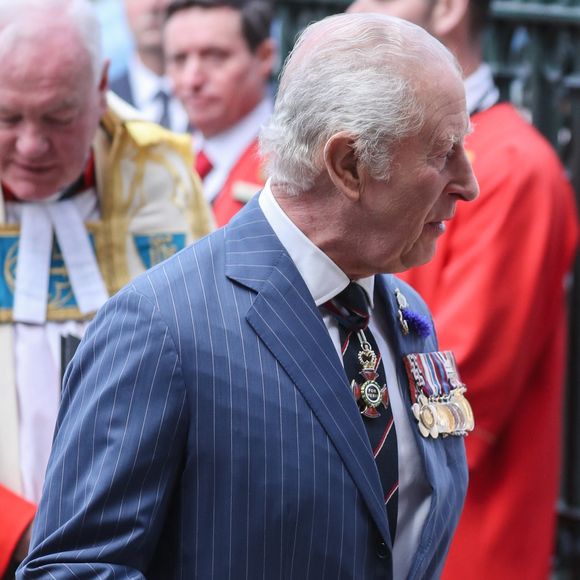 La famille royale britannique et les personnalités lors du service d'action de grâce à l'abbaye de Westminster à Londres, à l'occasion du 80ème anniversaire du jour de la Victoire en Europe (VE Day), le 8 mai 2025 @Backgrid UK/ Bestimage