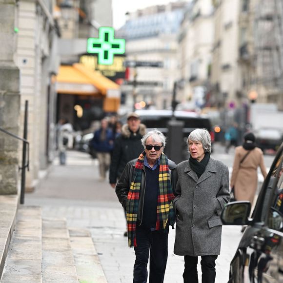 Hervé Vilard a fait le déplacement.

Hervé Vilard aux obsèques Georgette Lemaire en l'église Saint-Roch à Paris, France, le 14 janvier 2026. © Pierre Perusseau/Bestimage