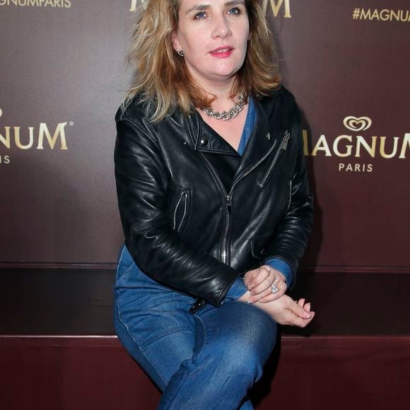Marie-Amélie Seigner - Inauguration du concept store Magnum à Paris, le 14 avril 2016. © Veeren/Bestimage