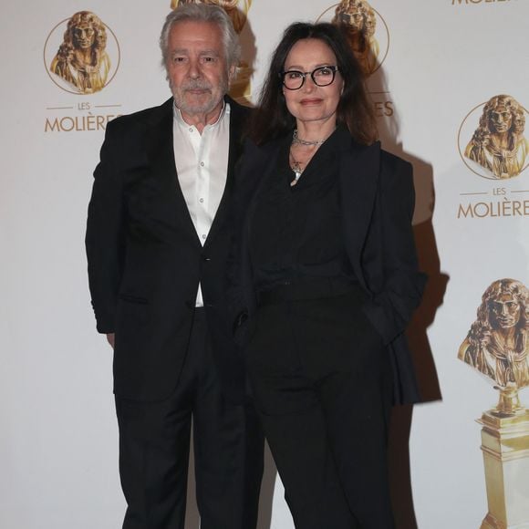 Pierre Arditi et Évelyne Bouix - 33ème "Nuit des Molières" aux Folies Bergère à Paris le 30 mai 2022. © Bertrand Rindoff / Bestimage