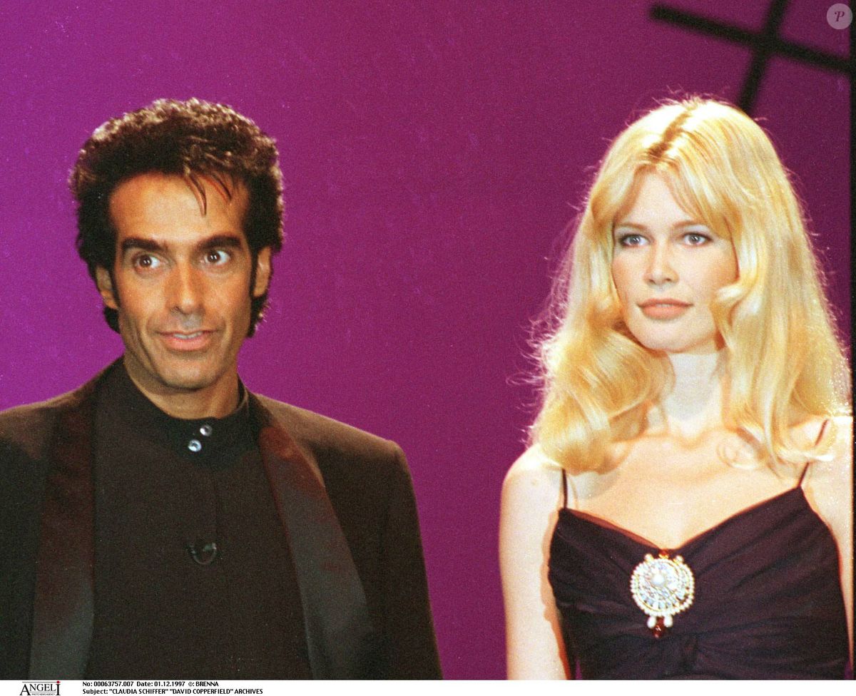 Photo Archives Claudia Schiffer Et Son Ex David Copperfield En 1997 photo-archives-claudia-schiffer-et-son-ex-david-copperfield-en-1997